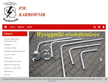 Tablet Screenshot of karbownik.com